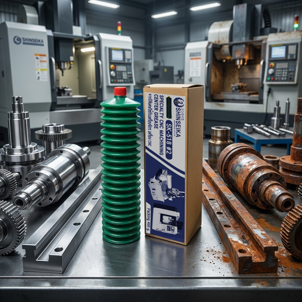 SK-518 #2 จารบีพิเศษใช้กับเครื่องจักร cnc SK-518 #2 จารบีพิเศษใช้กับเครื่องจักร cnc