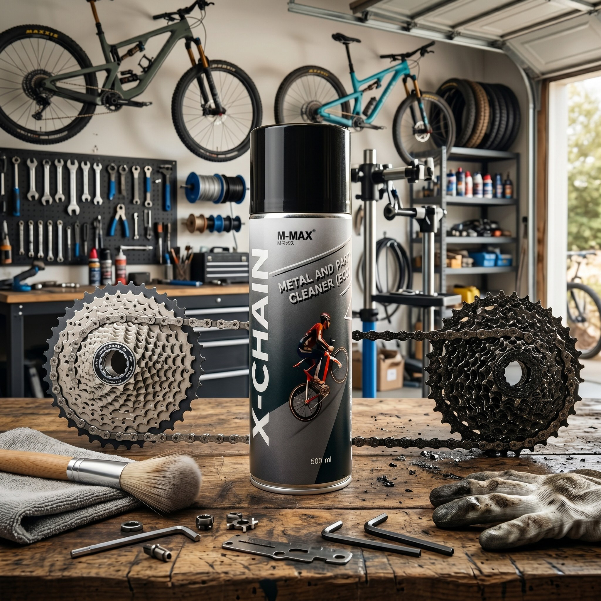 M-MAX X-CHAIN สเปรย์ล้างโซ่ ECO M-MAX X-CHAIN สเปรย์ล้างโซ่ ECO